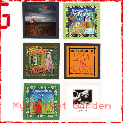 Depeche Mode - A Broken Frame Cloth Patch or Magnet Set   Depeche Mode - A Broken Frame Cloth Patch or Magnet Set